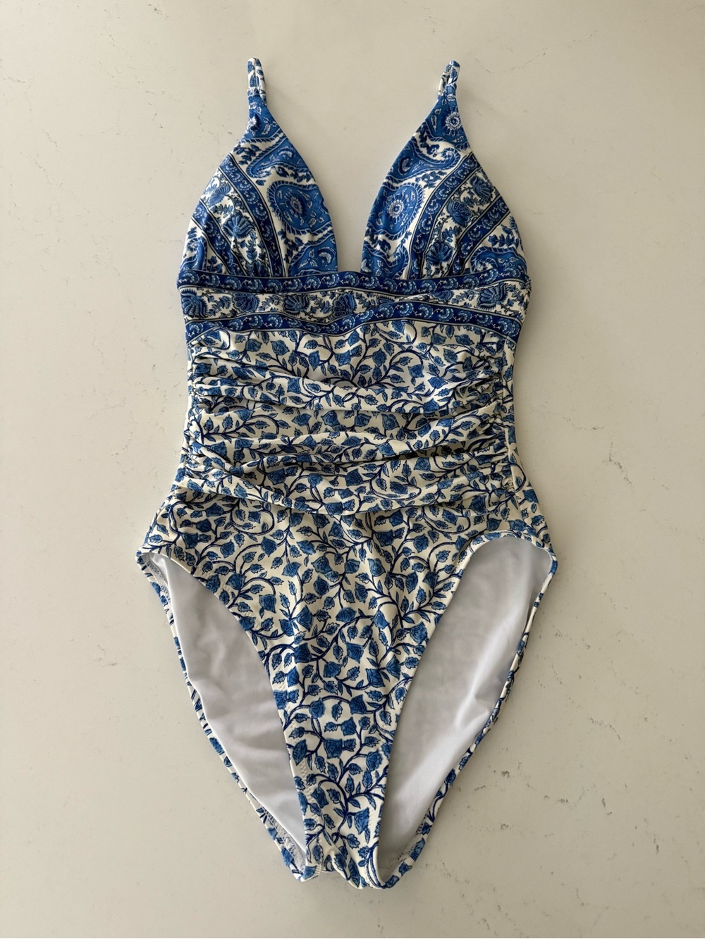 J Crew Ruched One Piece Swimsuit